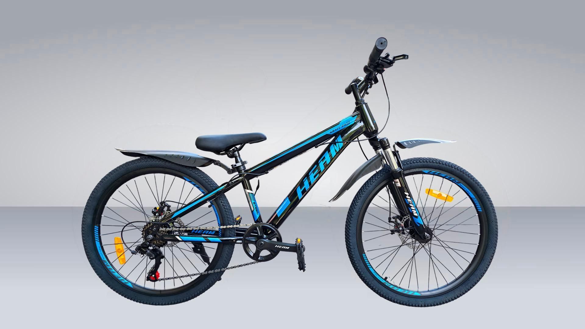 Велосипед HEAM KRAFT 24 Стальная рама, Возраст с 8 лет, Рост от 130 см, Shimano
